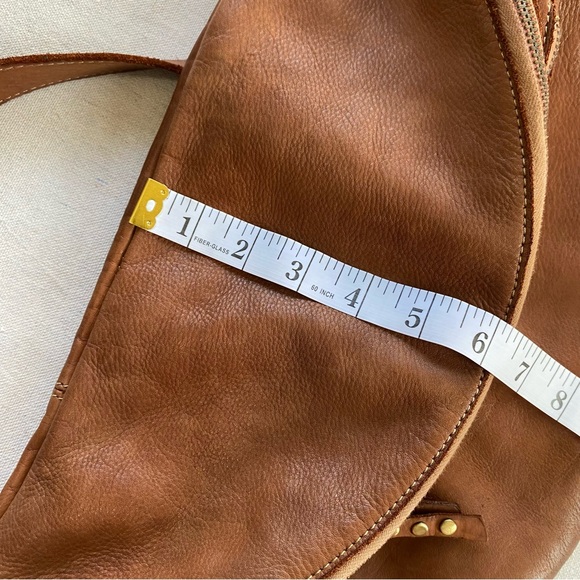 La Via Firenze Made In Italy Genuine Leather Slouchy Hobo Bag - Picture 14 of 15